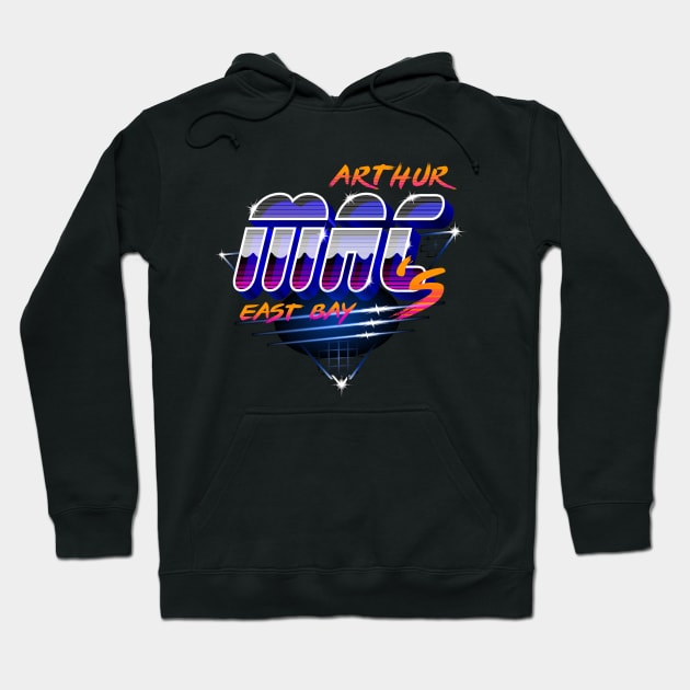 Arthur Mac's Deep 80s Hoodie by ArthurMacs